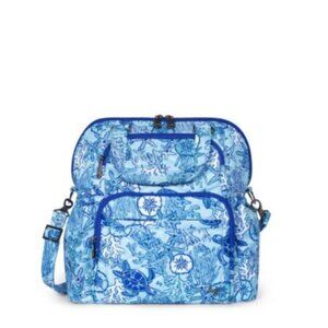 Lug Canter 2 Convertible Tote Bag in Sealife Blue - Stylish Travel Pouch with Fr